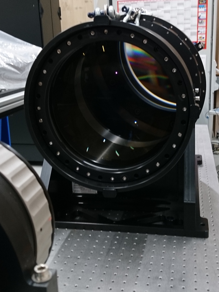 Front view of the HRS green camera