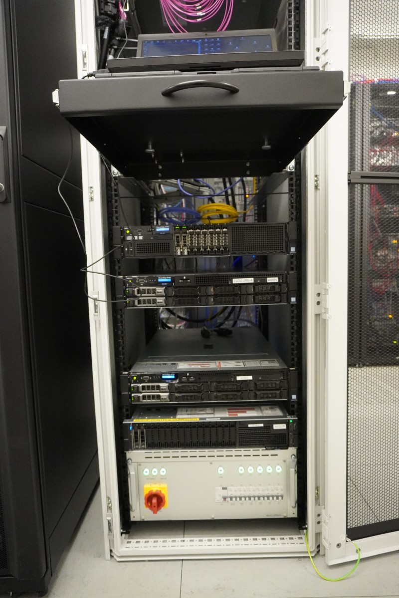 Network and workstation cabinet
